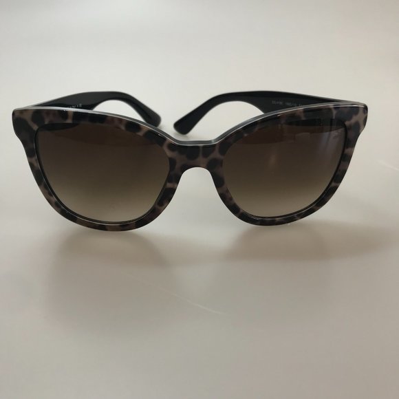 Brand New Authentic Dolce & Gabbana Leopard Sunglasses with Matching Case - Picture 4 of 11